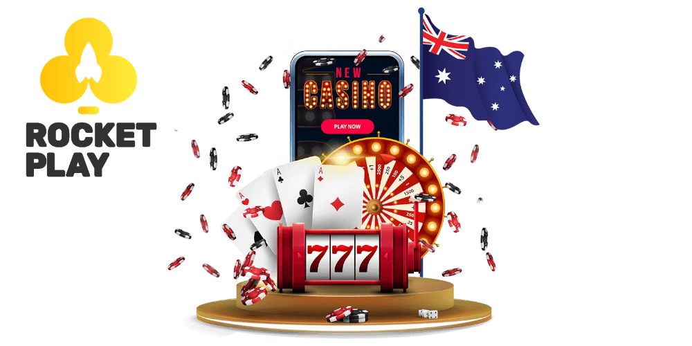 Rocket Play Casino Australia welcome offer banner